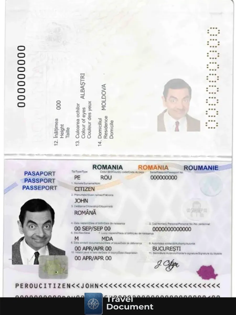 Romania Passport — Passports