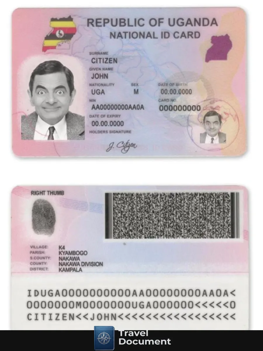 Uganda Id — ID Cards