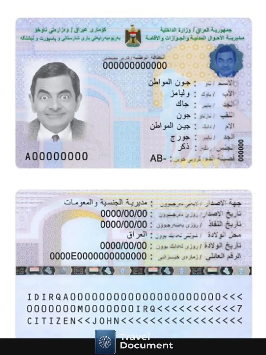 Iraq Id 2022 Present — ID Cards