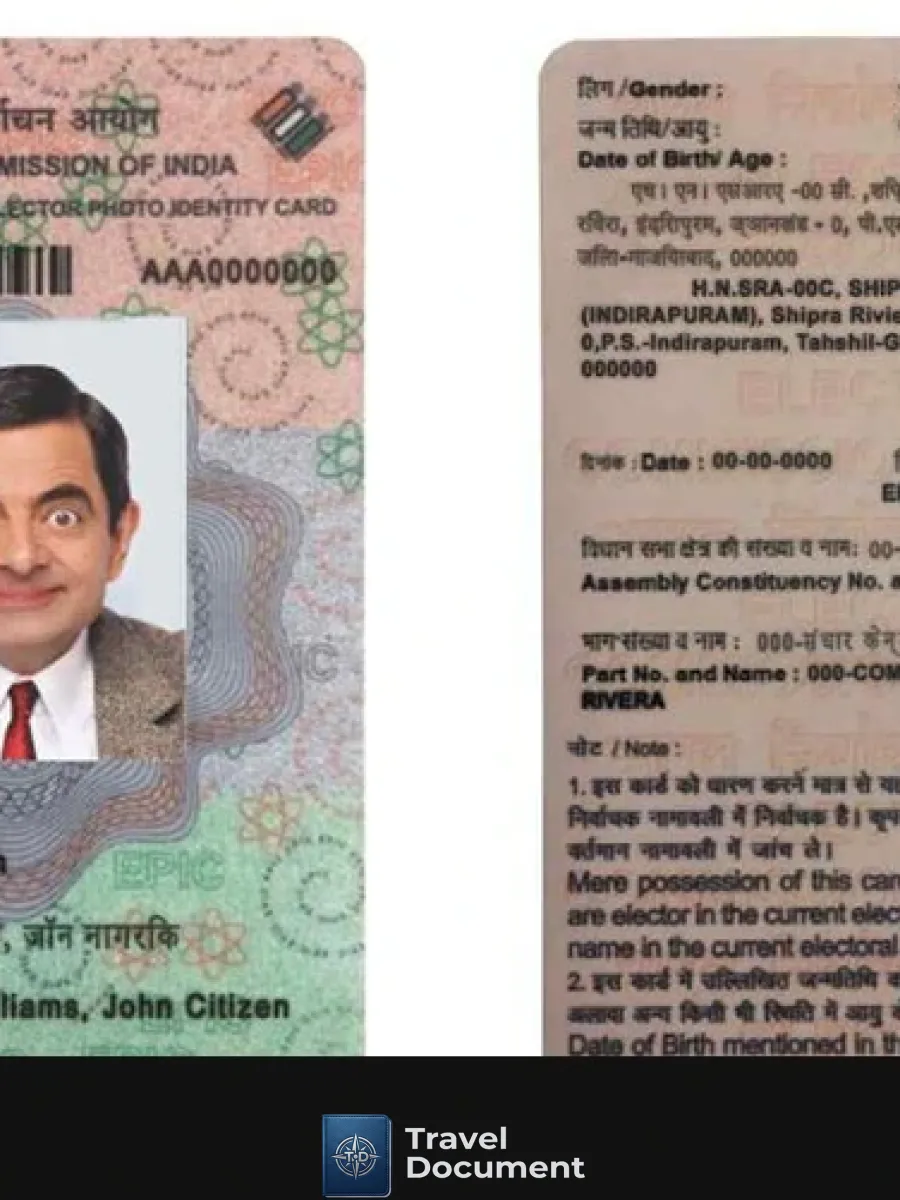 India Election Id — ID Cards