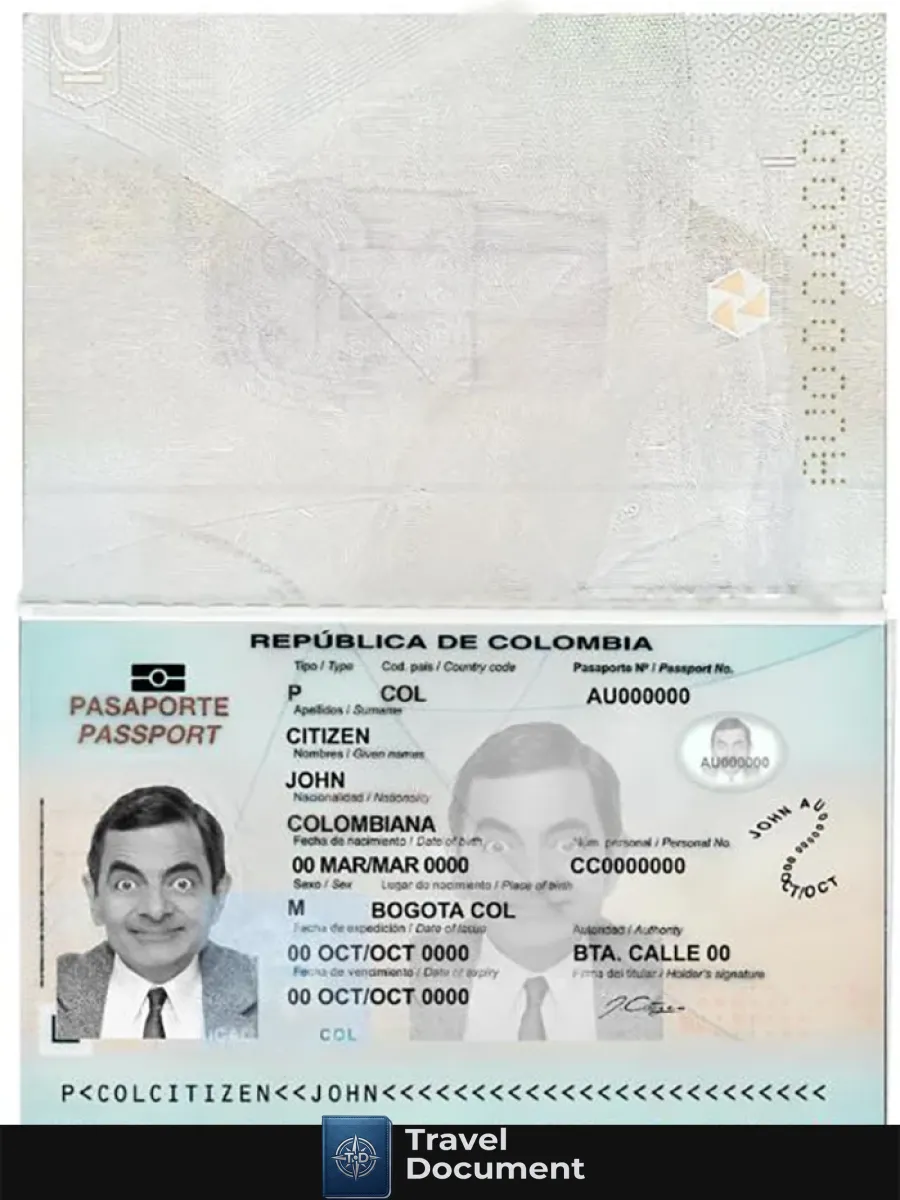 Columbia Passport 2018 Present — Passports