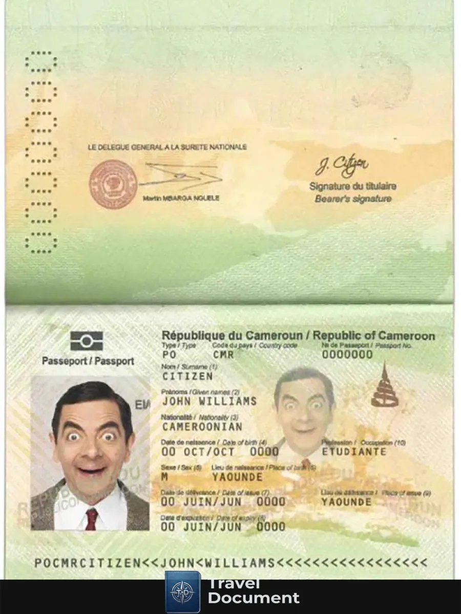Cameroon Passport — Passports