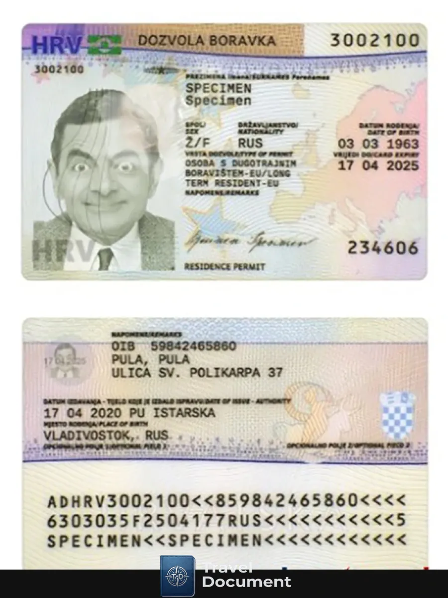 Croatia Residence Permit