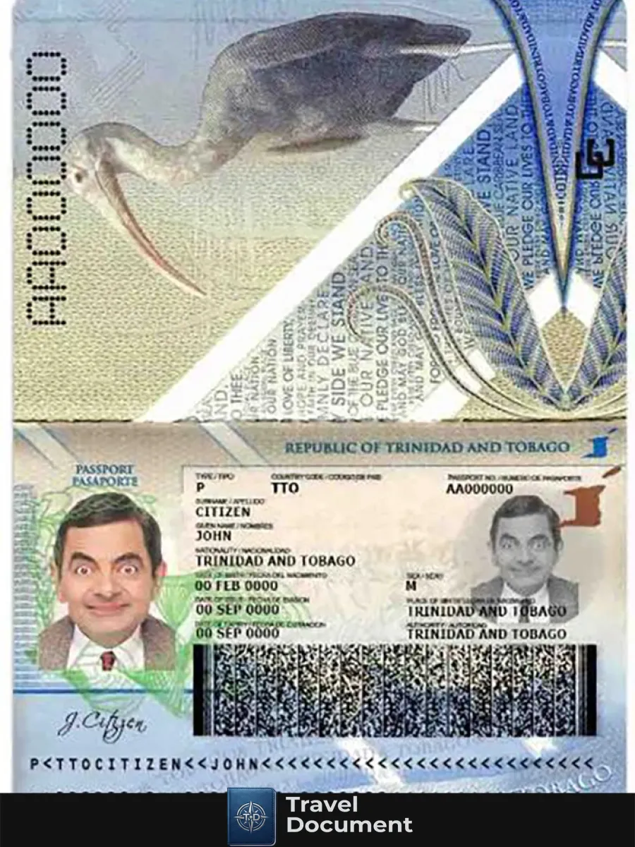 Trinidad And Tobago Passport — Passports