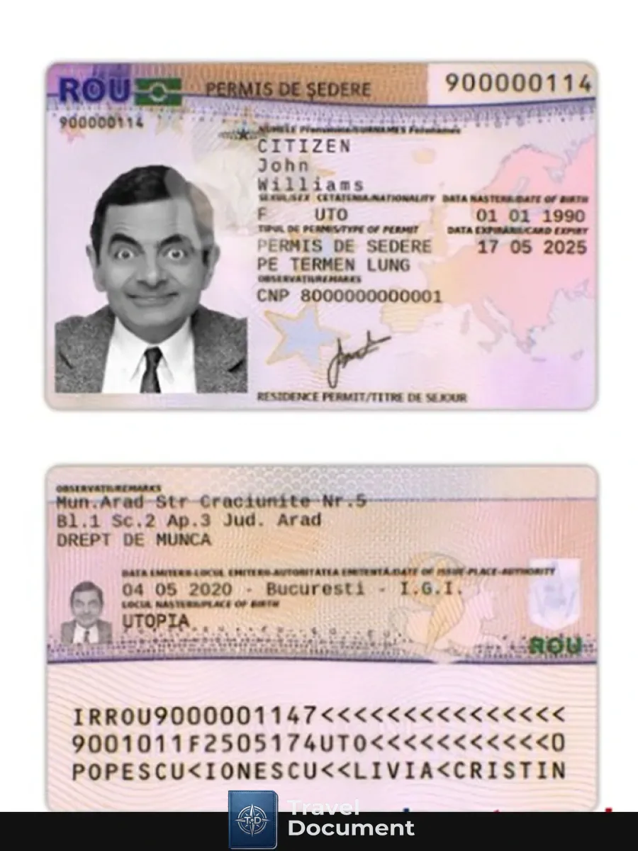 Romania Residence Permit