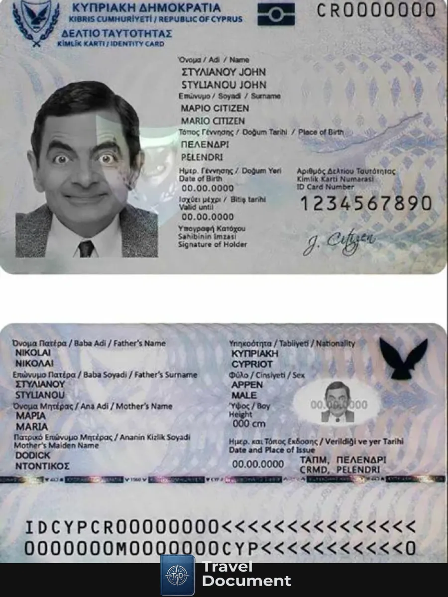 Cyprus Id — ID Cards