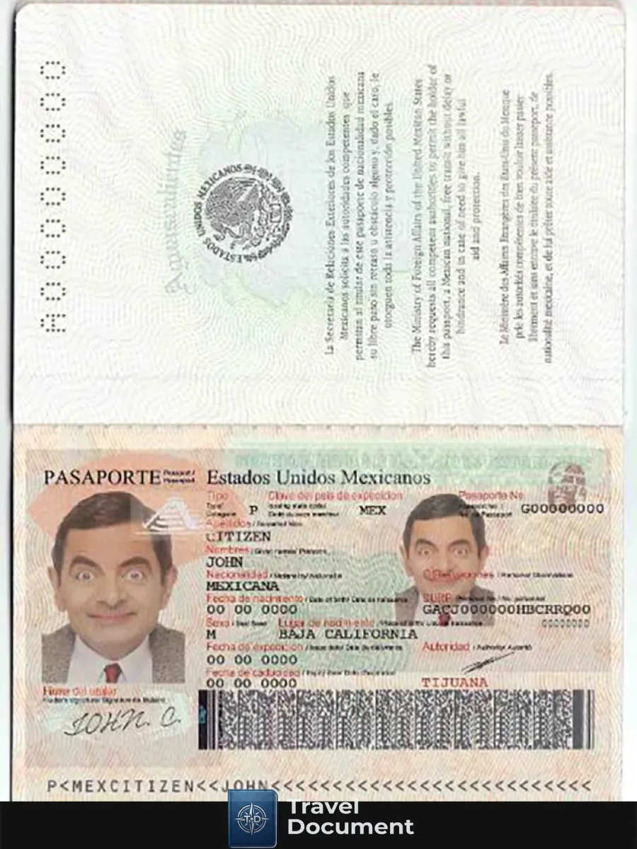 Mexico Passport — Passports