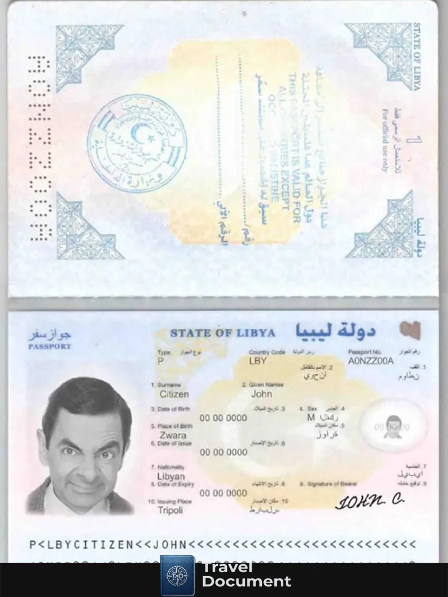 Libya Passport — Passports