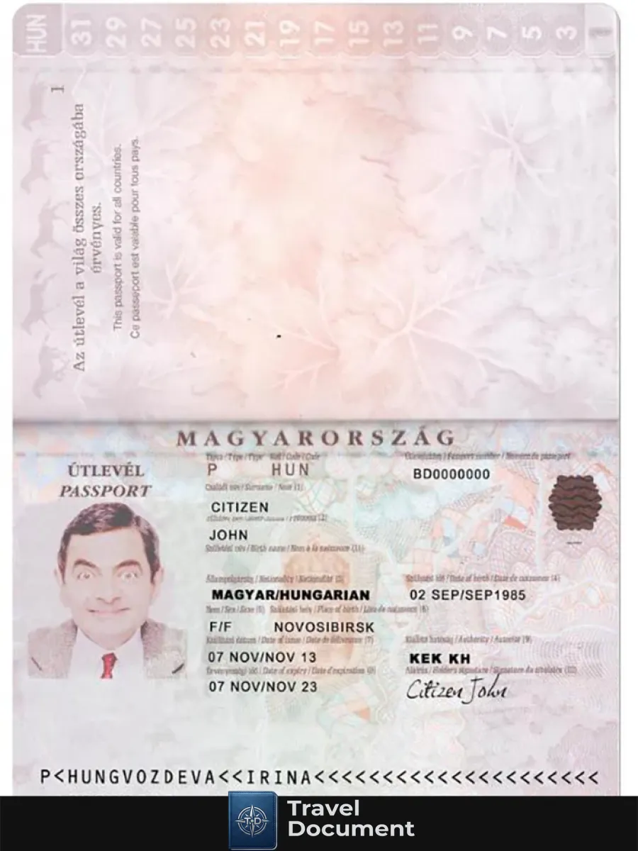 Hungary Pass Version 2 — Passports