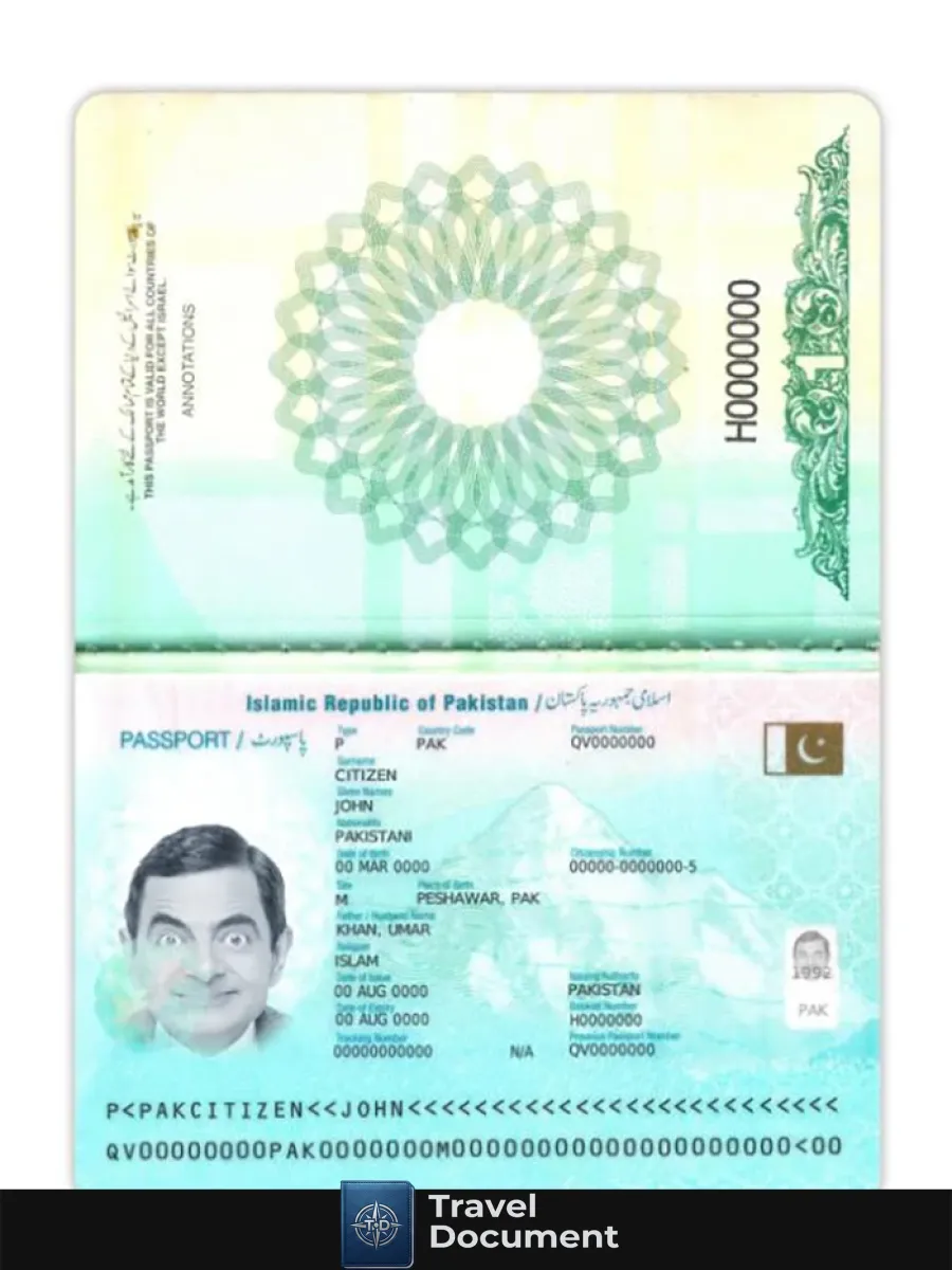 Pakistan Passport 2023 Present — Passports